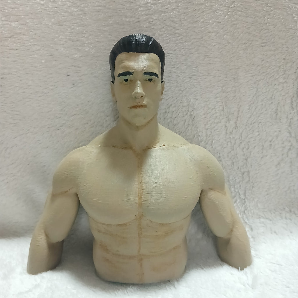 Arnold Schwarzenegger 3D Printed Replica