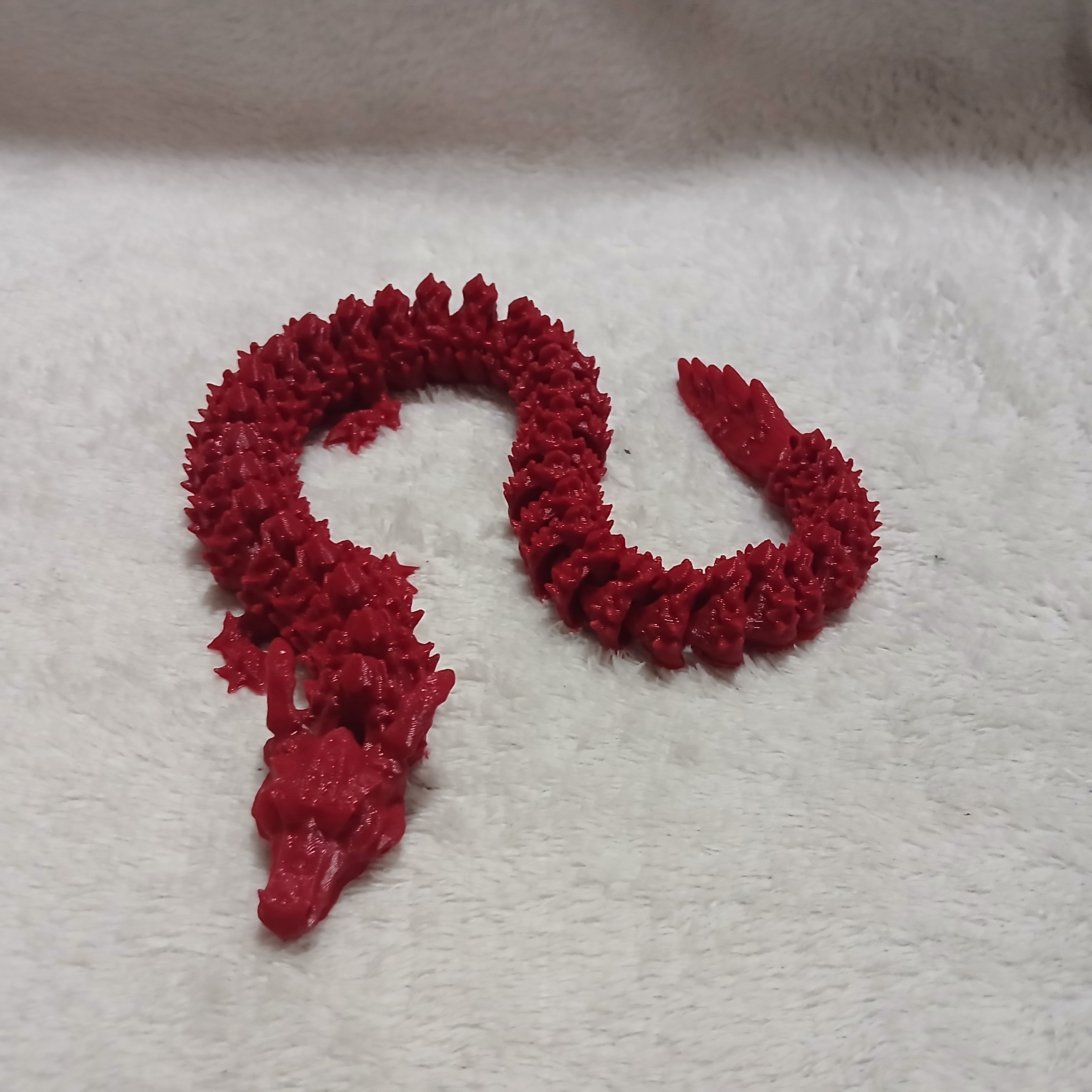 Articulated 3D Fidget Chinese Dragon