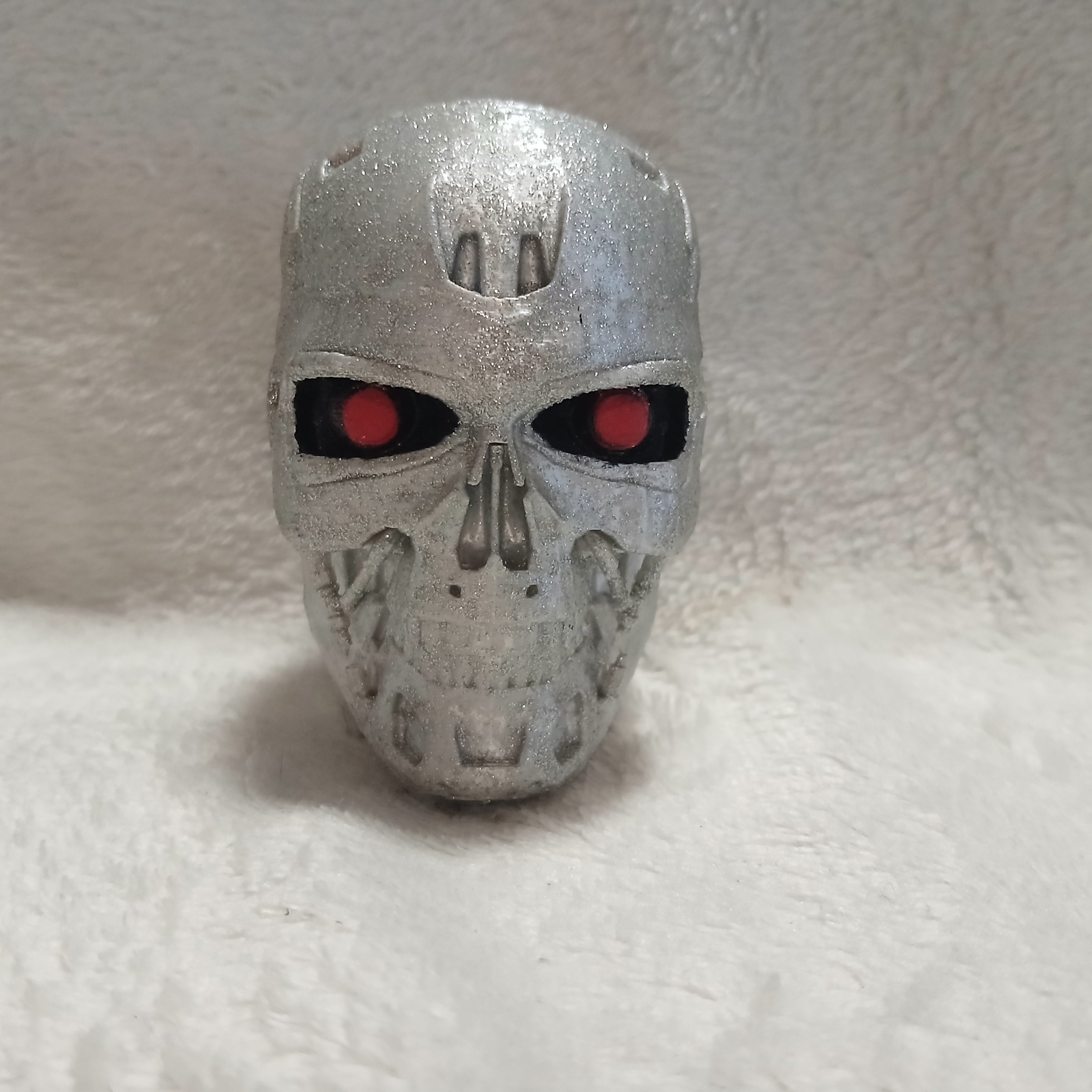 T-800 Skull 3D Printed Replica
